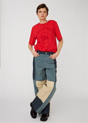 Printed tee Flame Red Stella Nova 